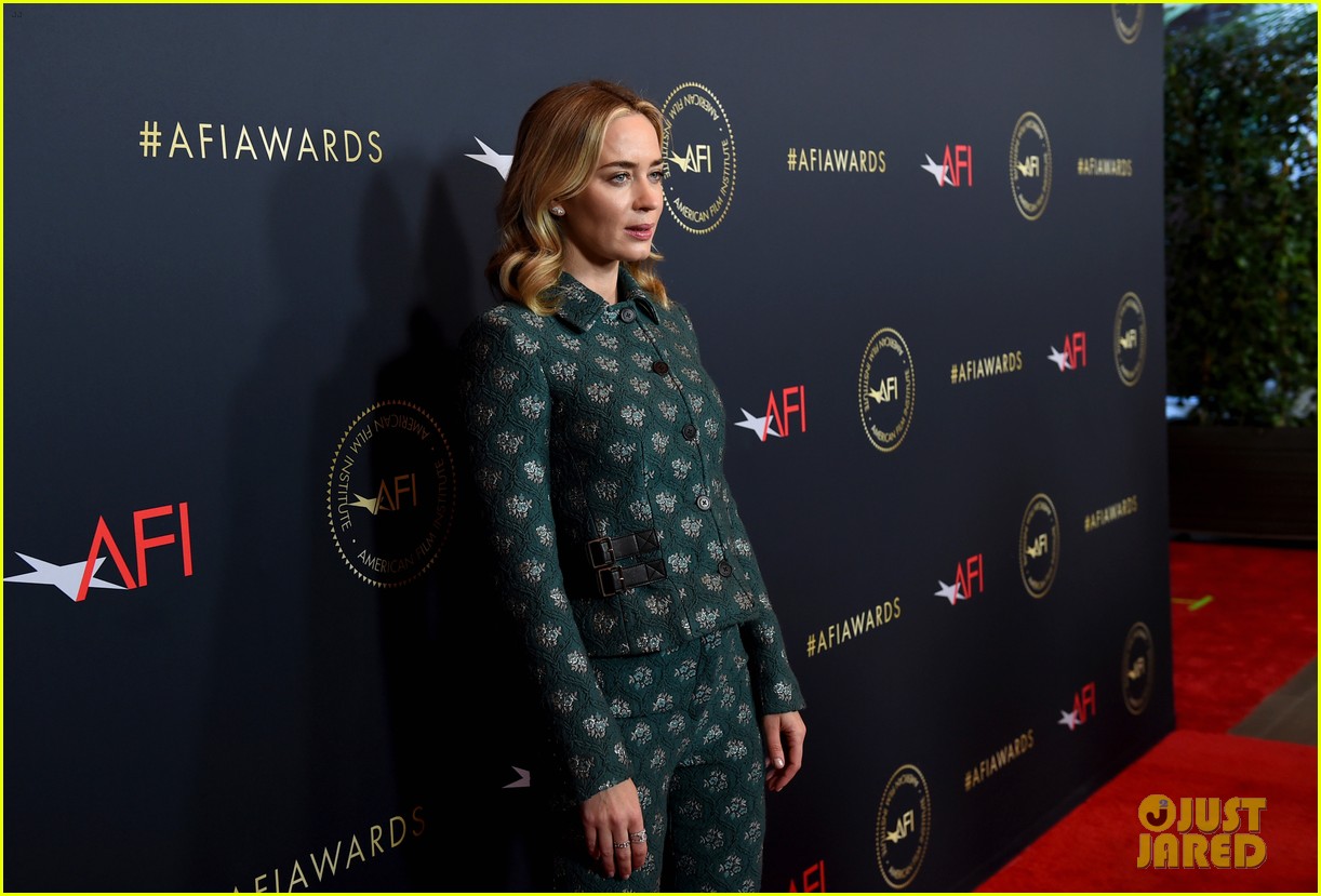 Emily Blunt & John Krasinski Couple Up at AFI Awards 2019!: Photo
