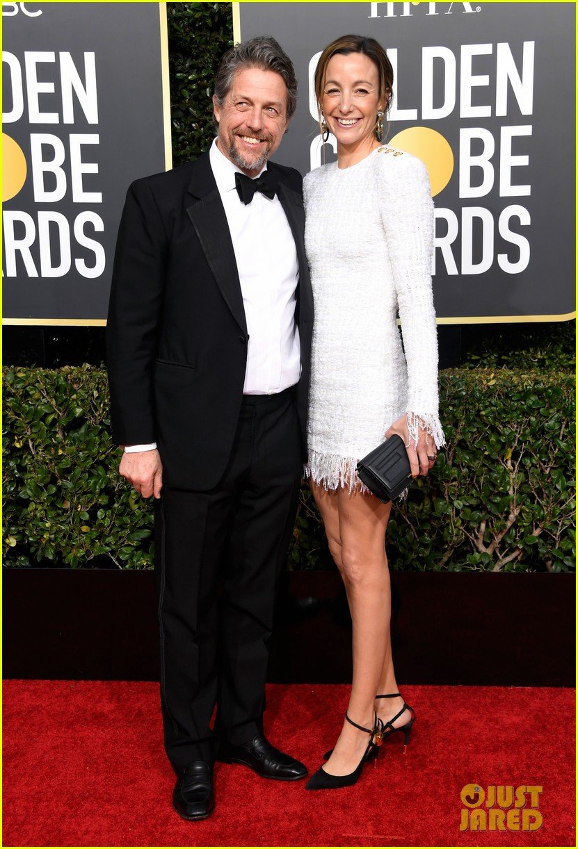 Richard Gere Joins Hugh Grant & Wife Anna Eberstein at Golden Globes 20...