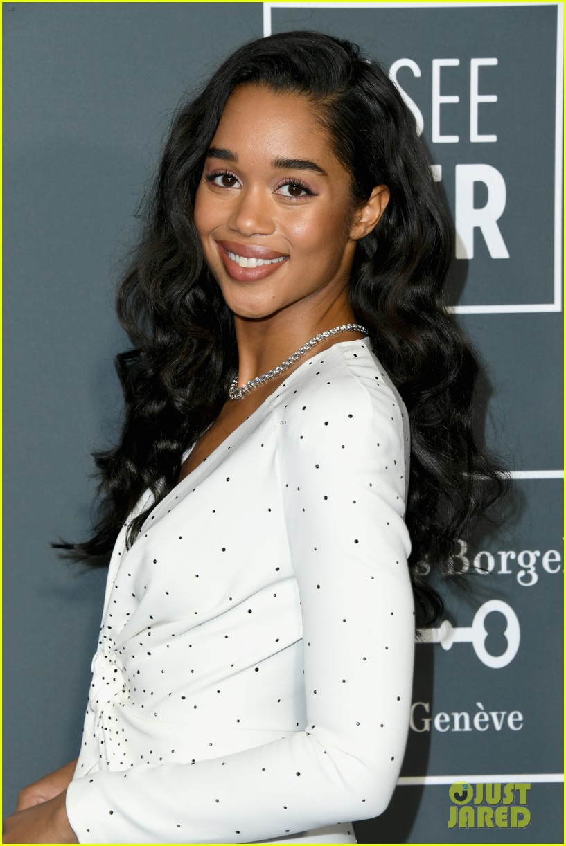 Laura Harrier Stuns in Louis Vuitton at Critics' Choice Awards 2019