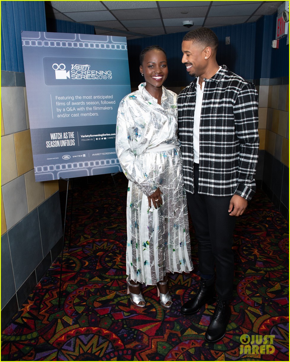 Michael B. Jordan & Lupita Nyong'o Shut Down Romance Rumors 'We're