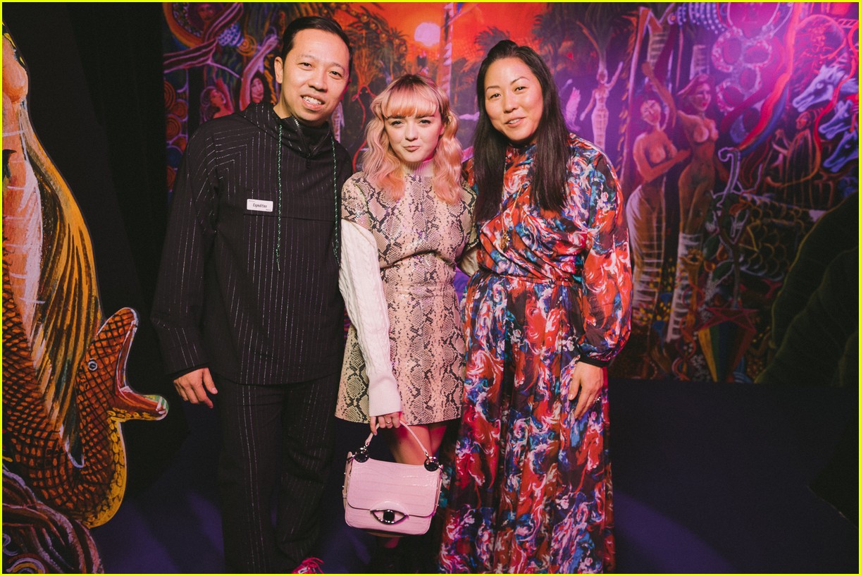 J Balvin, Maisie Williams & Winnie Harlow Attend Kenzo Show During
