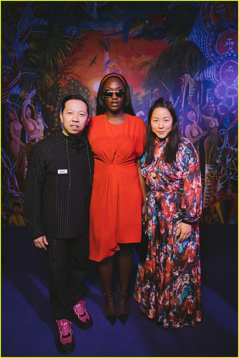 J Balvin, Maisie Williams & Winnie Harlow Attend Kenzo Show During