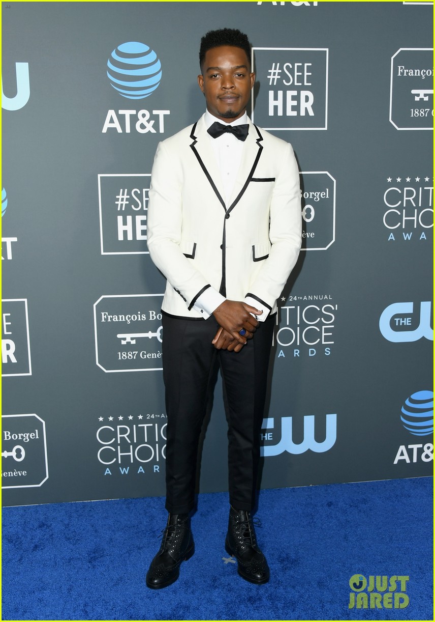 Stephan James & KiKi Layne Hit the Red Carpet at Critics' Choice Awards