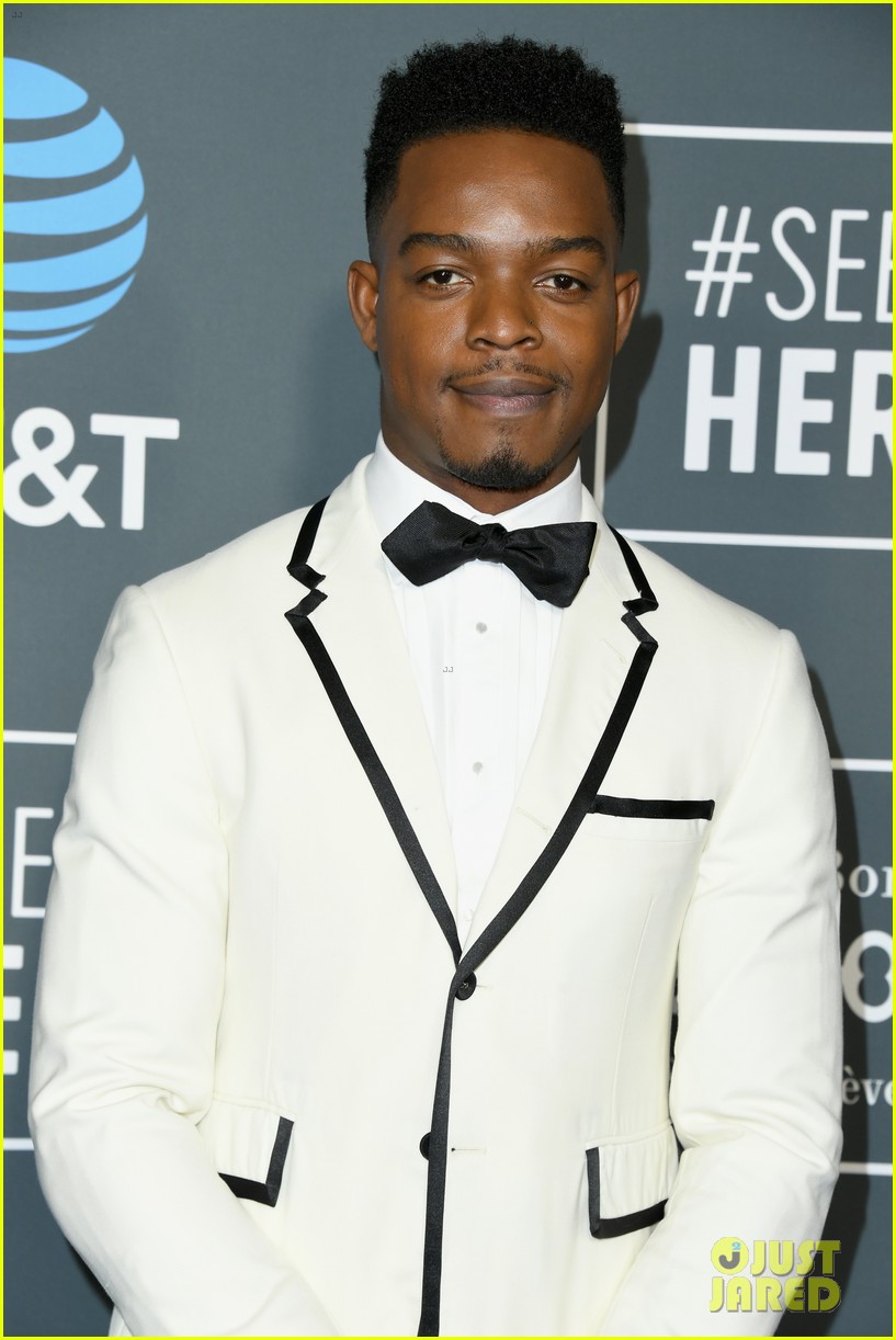 Stephan James & KiKi Layne Hit the Red Carpet at Critics' Choice Awards