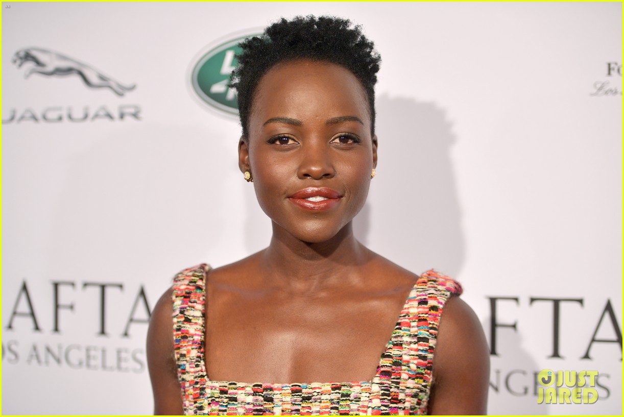 Lupita Nyong'o & Danai Gurira Join Forces at BAFTA Tea Party!: Photo
