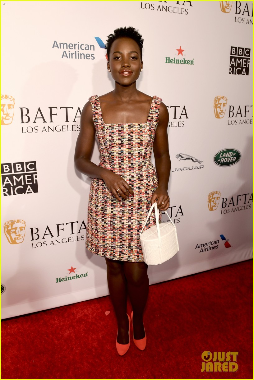 Lupita Nyong'o & Danai Gurira Join Forces at BAFTA Tea Party!: Photo