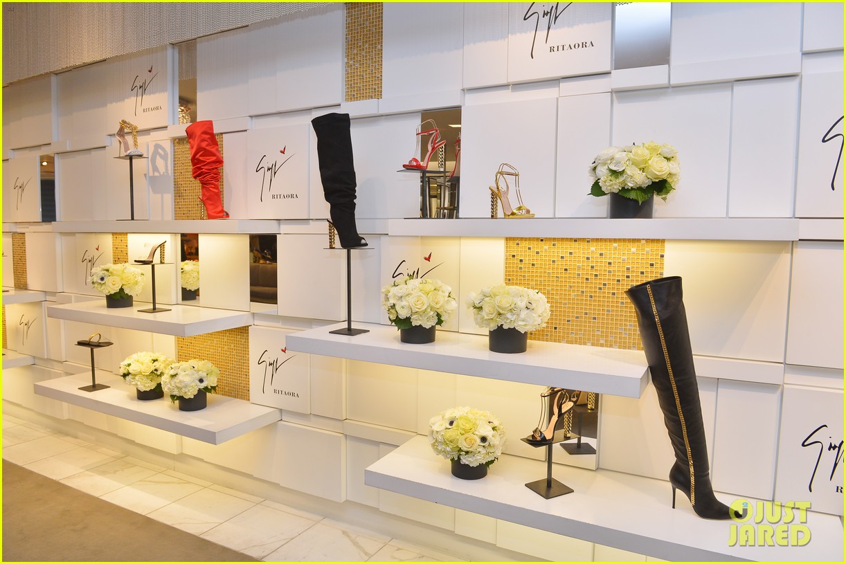 Rita Ora Launches New Shoe Collection with Giuseppe Zanotti: Photo