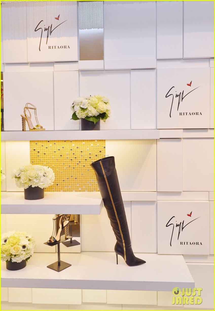Rita Ora Launches New Shoe Collection with Giuseppe Zanotti: Photo