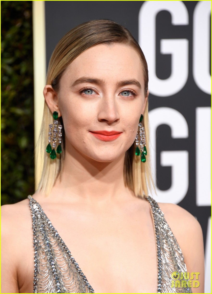 Saoirse Ronan Goes Glam in Gucci at Golden Globes 2019: Photo 4207373