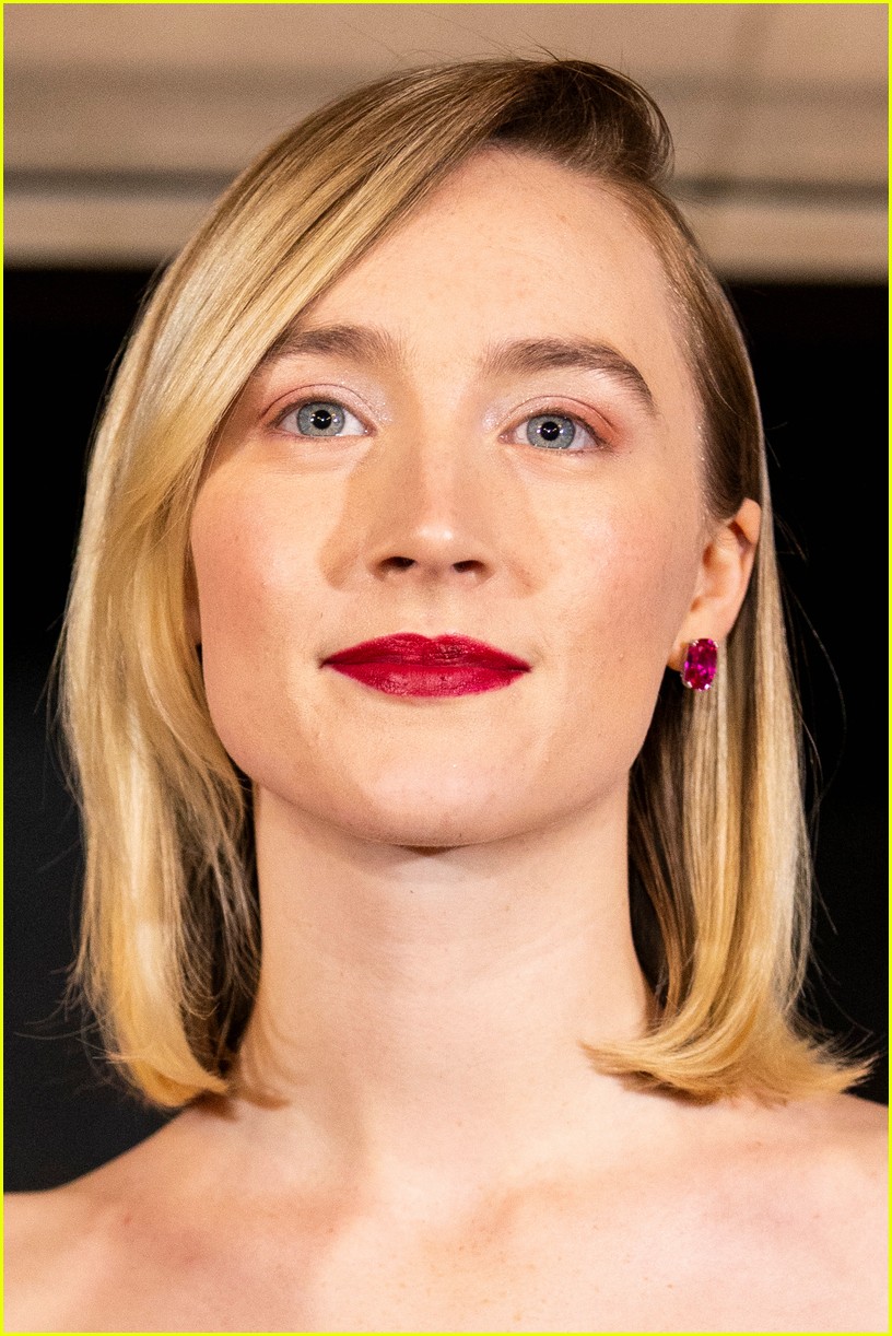 Saoirse Ronan is Pretty in Pink at 'Mary Queen of Scots' Scotland