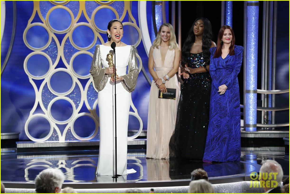 Sandra Oh Wins Another Golden Globe, Dedicates It to Her Parents: Photo