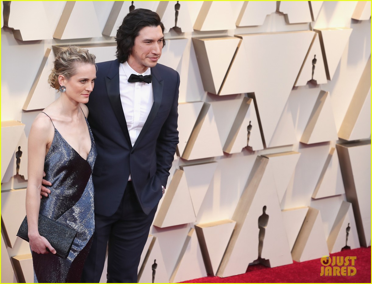 Adam Driver & Wife Joanne Tucker Hit the Red Carpet Together at Oscars