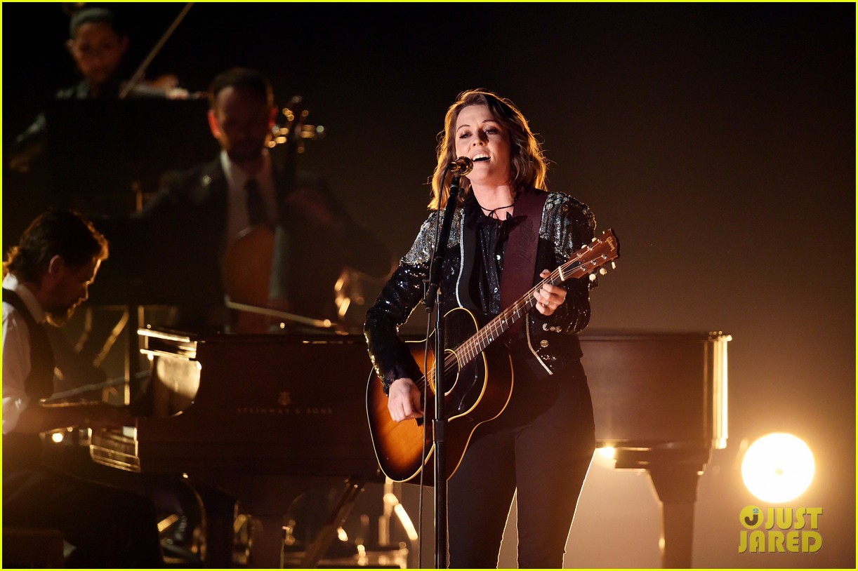 Brandi Carlile Gets Standing Ovation for 'The Joke' Grammys 2019