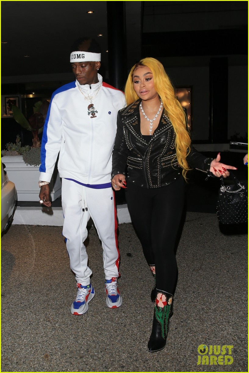 Blac Chyna & New Boyfriend Soulja Boy Spend Valentine's Day Together