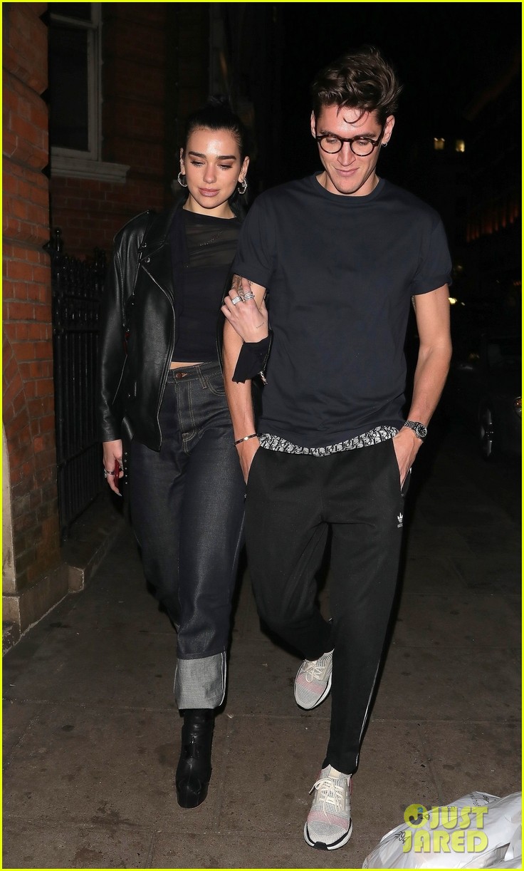 Dua Lipa Couples Up With Boyfriend Isaac Carew For Dinner in London