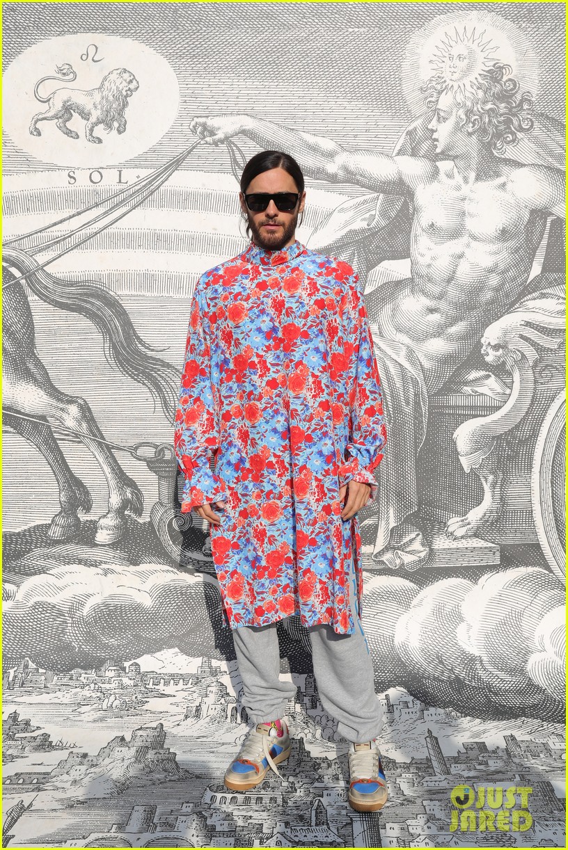 Andrew Garfield, Saoirse Ronan & Jared Leto Step Out for Gucci's Milan