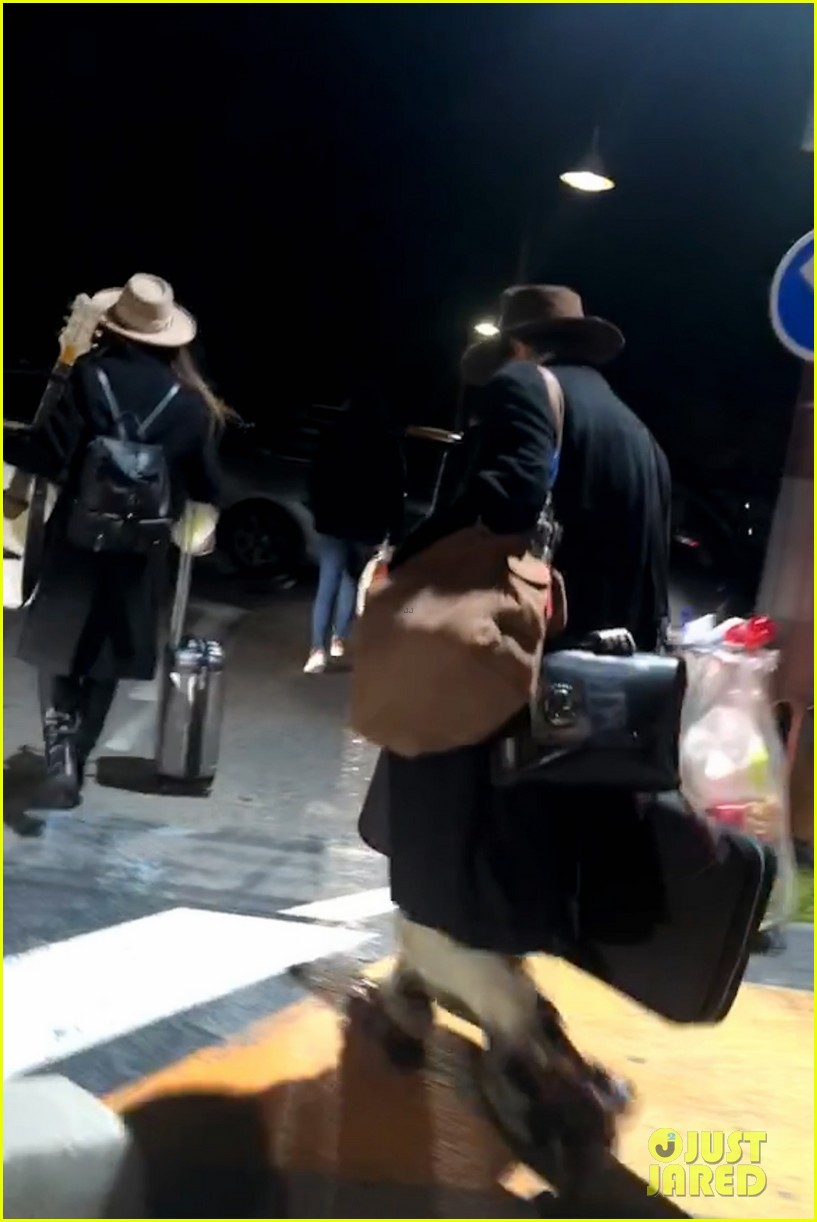 Johnny Depp Spotted With Mystery Woman While Filming in Serbia: Photo