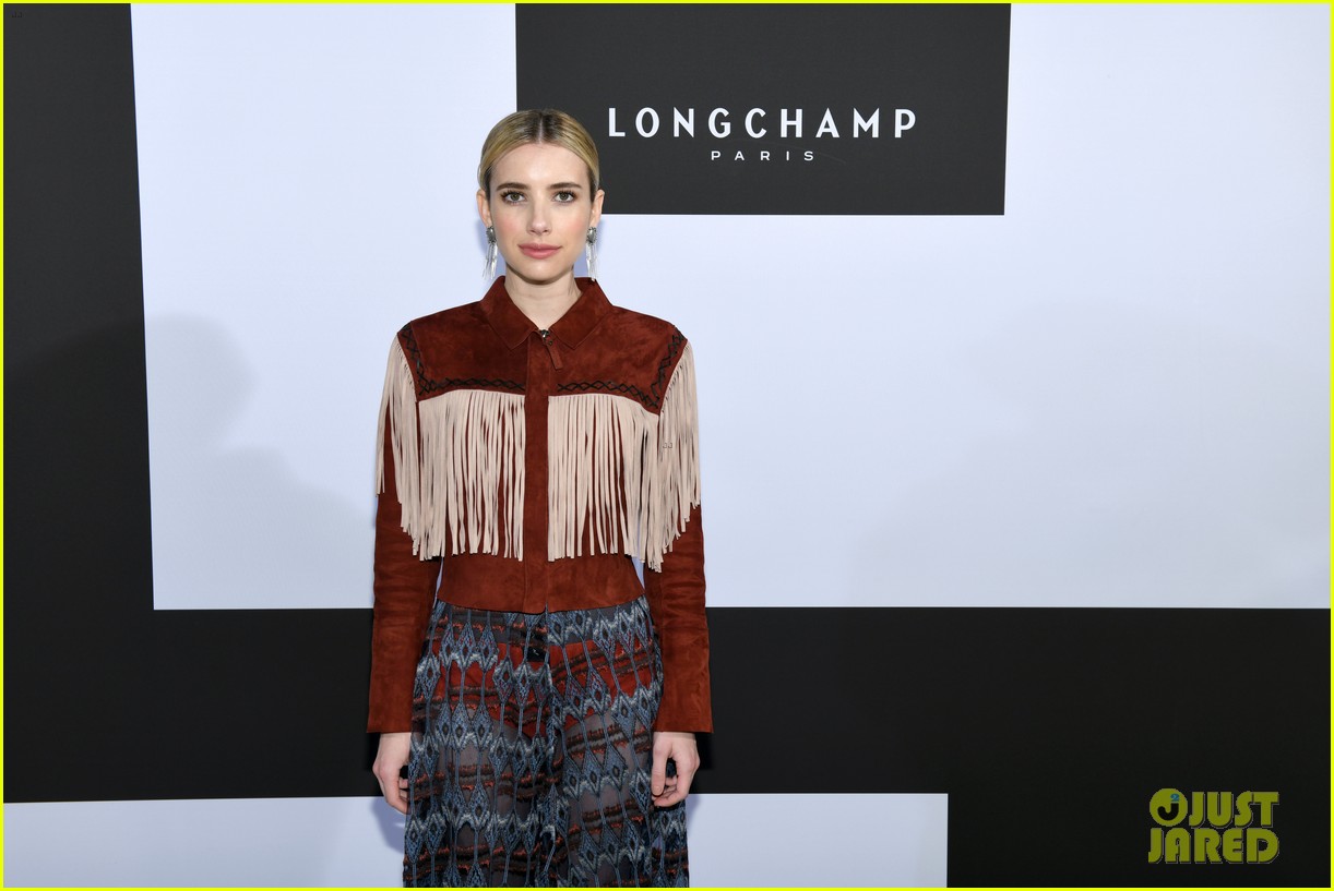 Kendall Jenner Joins Emma Roberts & More Stars at Longchamp's NYFW Show