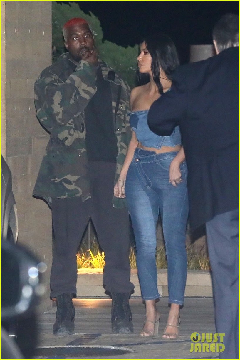 Kim Kardashian & Kanye West Share a Kiss While Celebrating Jonathan