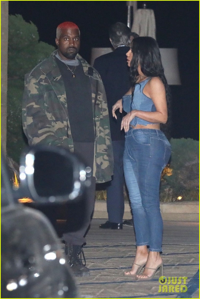Kim Kardashian & Kanye West Share a Kiss While Celebrating Jonathan