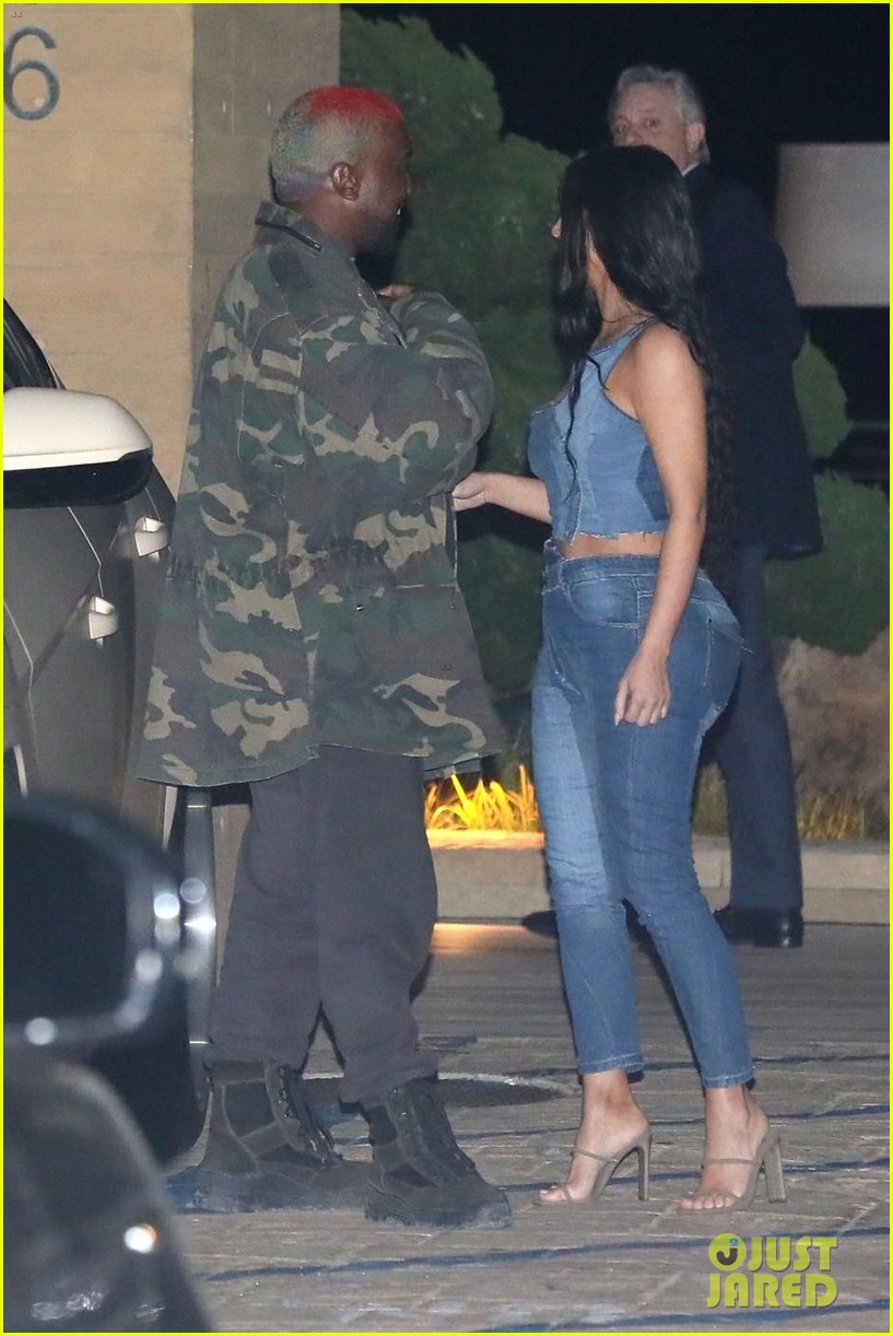 Kim Kardashian & Kanye West Share a Kiss While Celebrating Jonathan