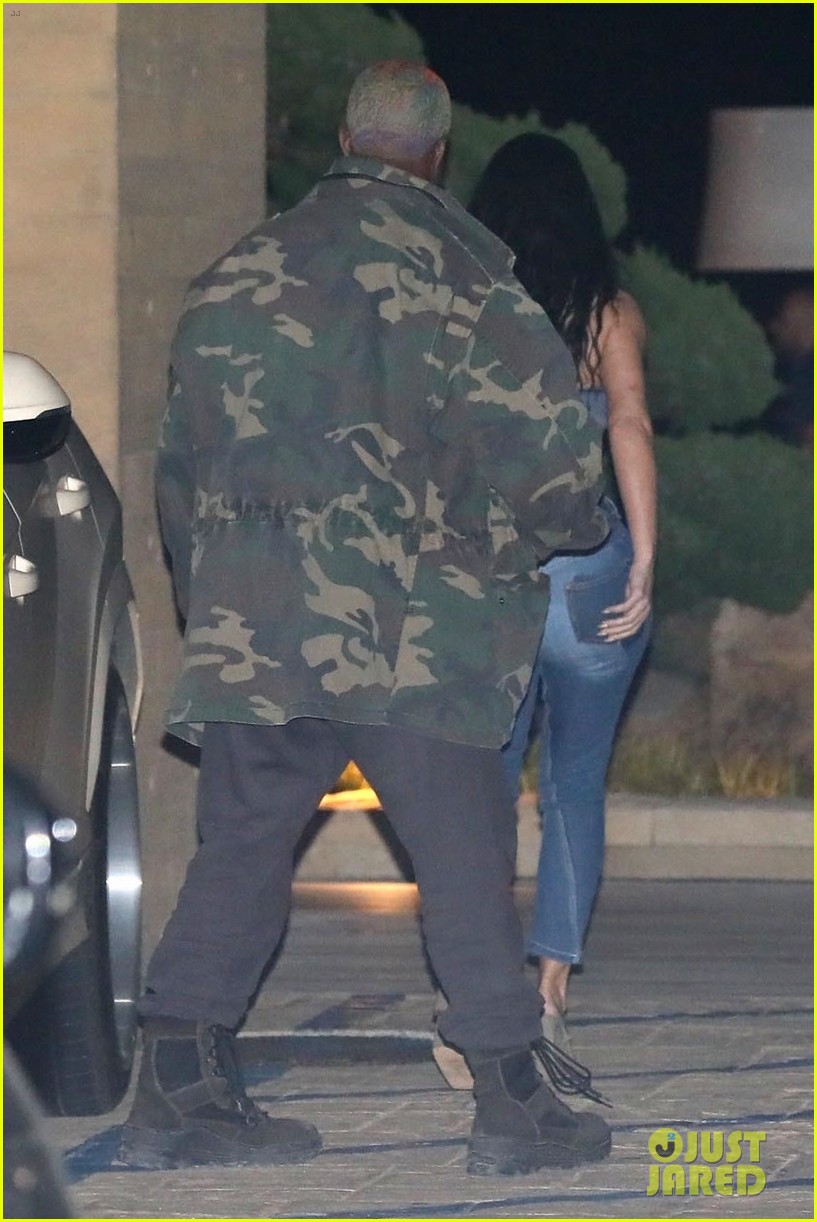 Kim Kardashian & Kanye West Share a Kiss While Celebrating Jonathan