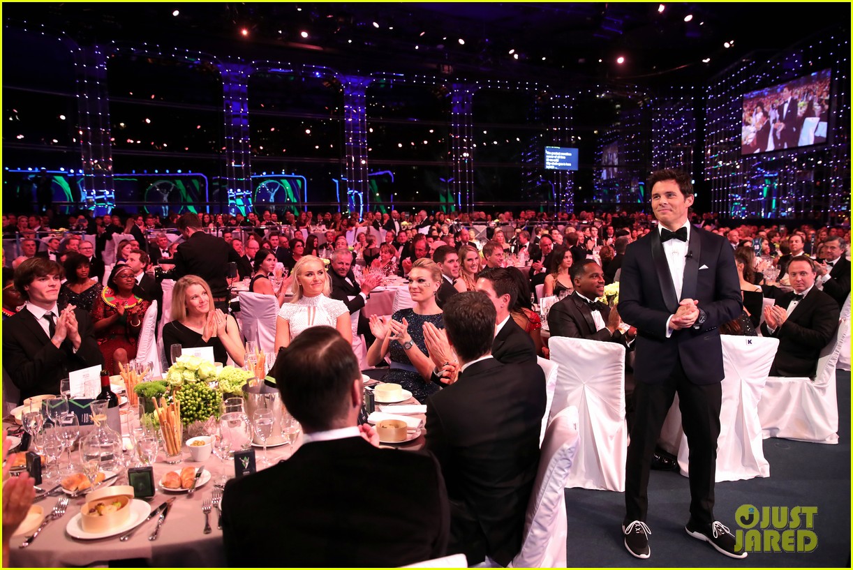 James Marsden Pairs Sneakers with His Tux While Hosting Laureus Sports