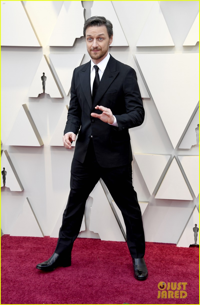 James McAvoy Looks So Suave at Oscars 2019 Photo 4244996 James McAvoy, Oscars Photos Just