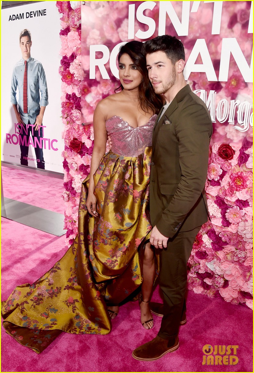Photo: nick jonas priyanka chopra couple up isnt it romantic premiere