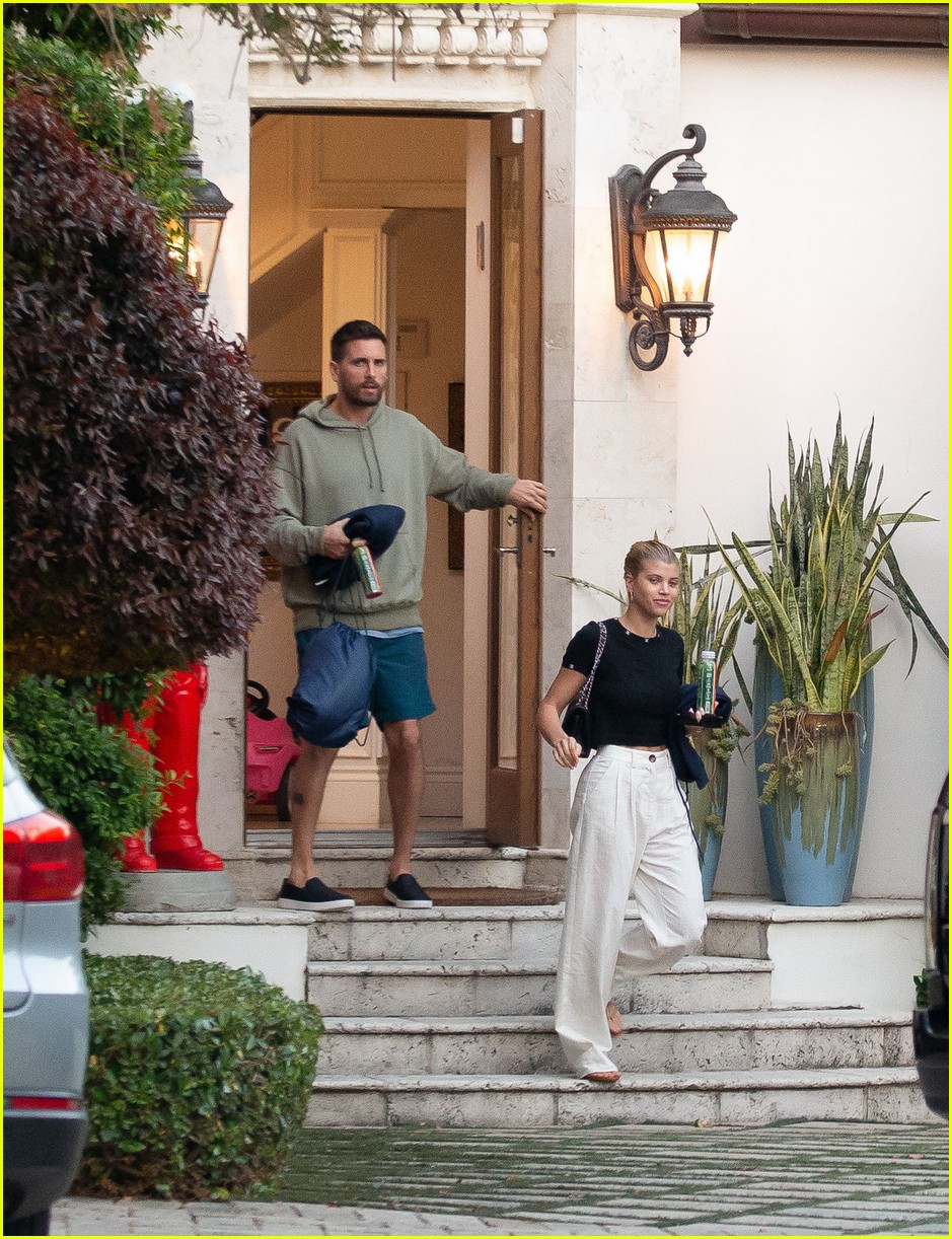 Scott Disick & Sofia Richie Enjoy a Day Out Together in Miami Photo
