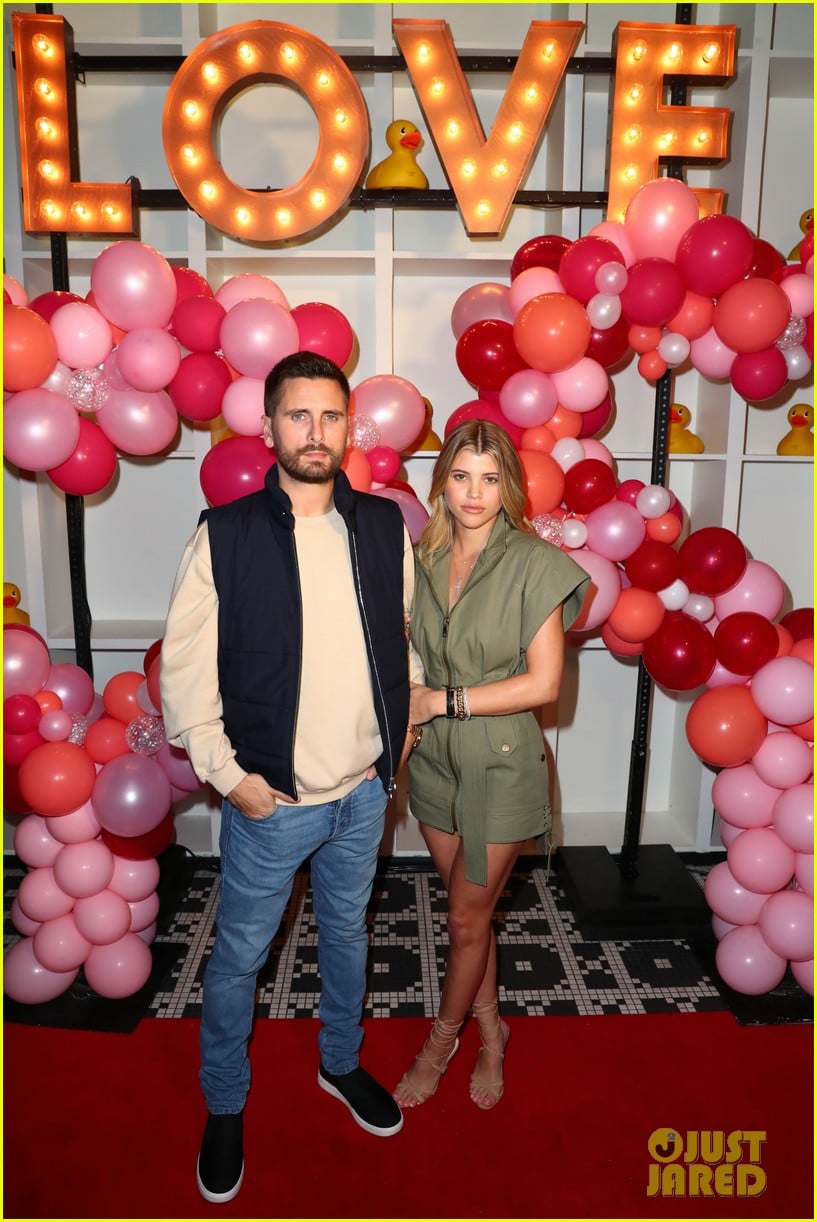 Scott Disick & Sofia Richie Celebrate Valentine's Day in San Diego