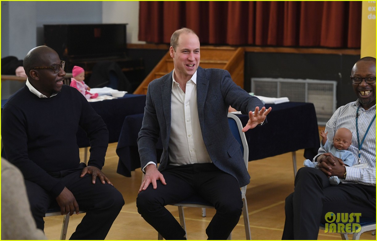 Prince William Gives Fathers Advice at 'Future Dads' Development