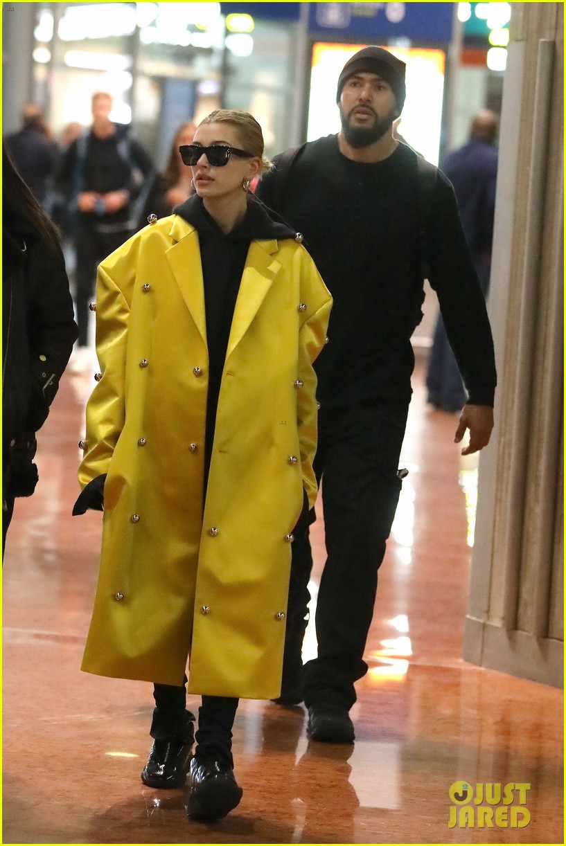 bright yellow coat