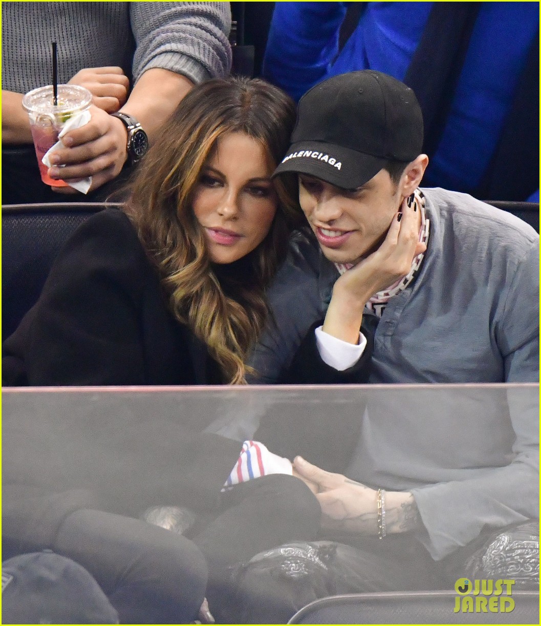 Full Sized Photo of pete davidson kate beckinsale pack on the pda at  
