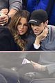 pete davidson kate beckinsale pack on the pda at hockey game 02