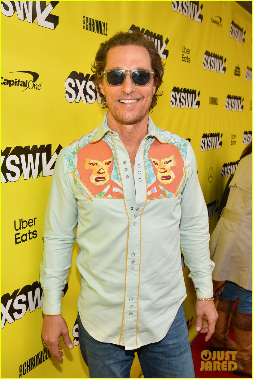 Matthew McConaughey & Isla Fisher Premiere 'The Beach Bum' at SXSW