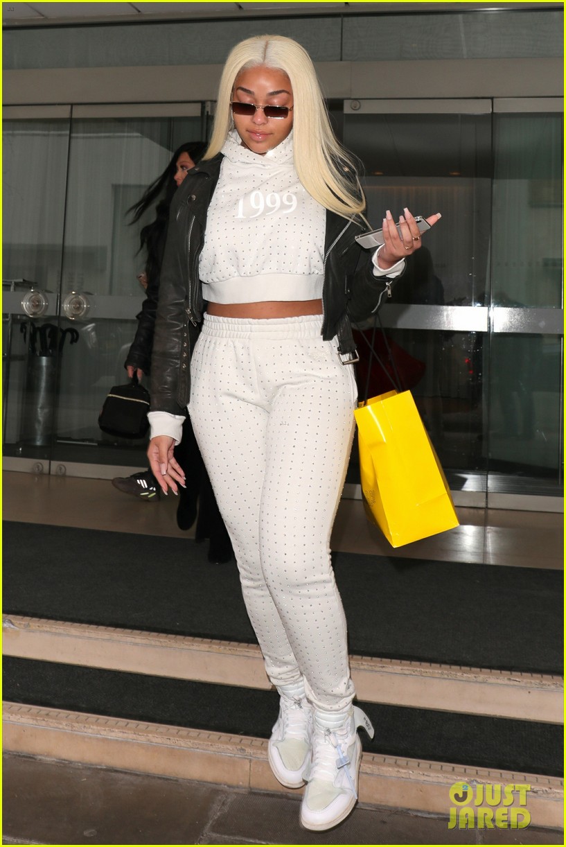 Jordyn Woods Steps Out with New Blonde Hair in London Photo 4262982