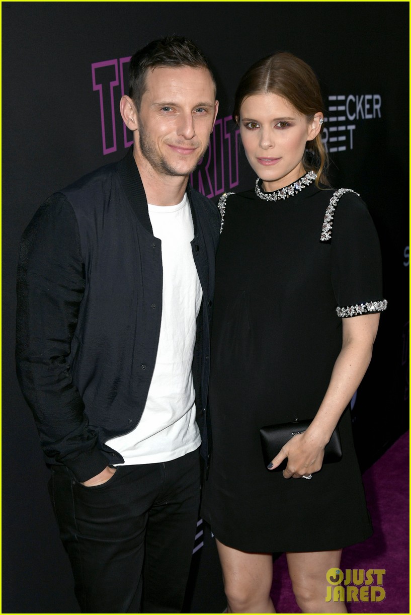 Jamie Bell & Pregnant Kate Mara Step Out for 'Teen Spirit' Premiere