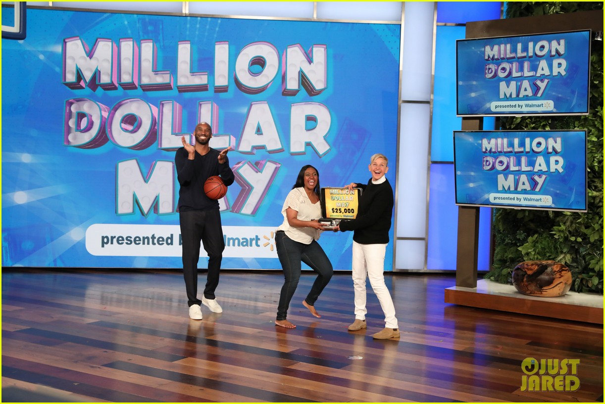 Kobe Bryant Tells 'Ellen' He Wants His Own 'Starting' Lineup of Kids