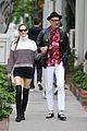 jeff goldblum wife emilie hold hands heading to lunch 01