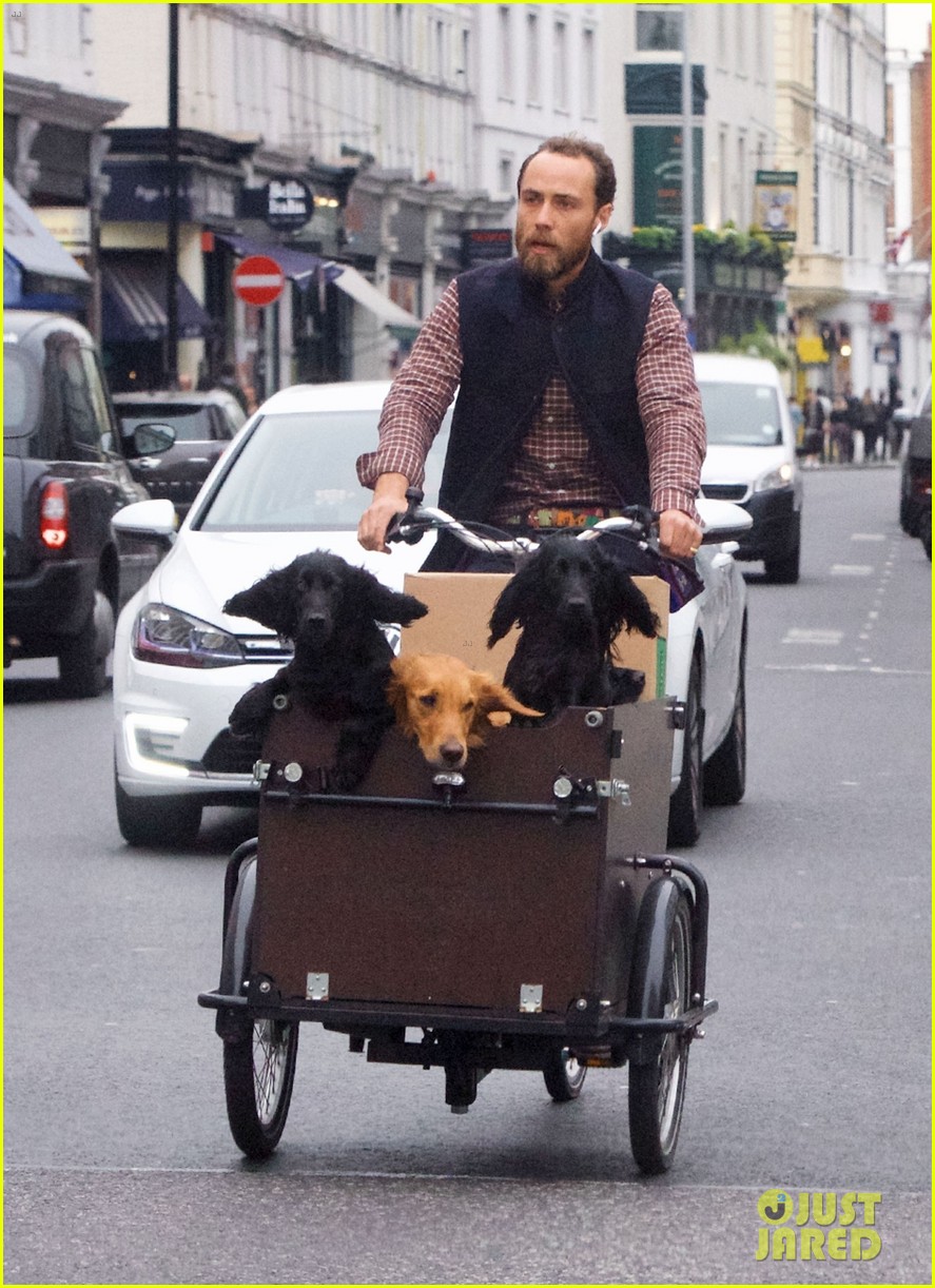 James Middleton Kate & Pippa's Younger Brother Takes His 3 Dogs on(02)