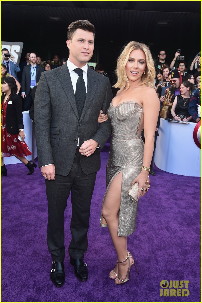 scarlett johansson avengers endgame premiere
