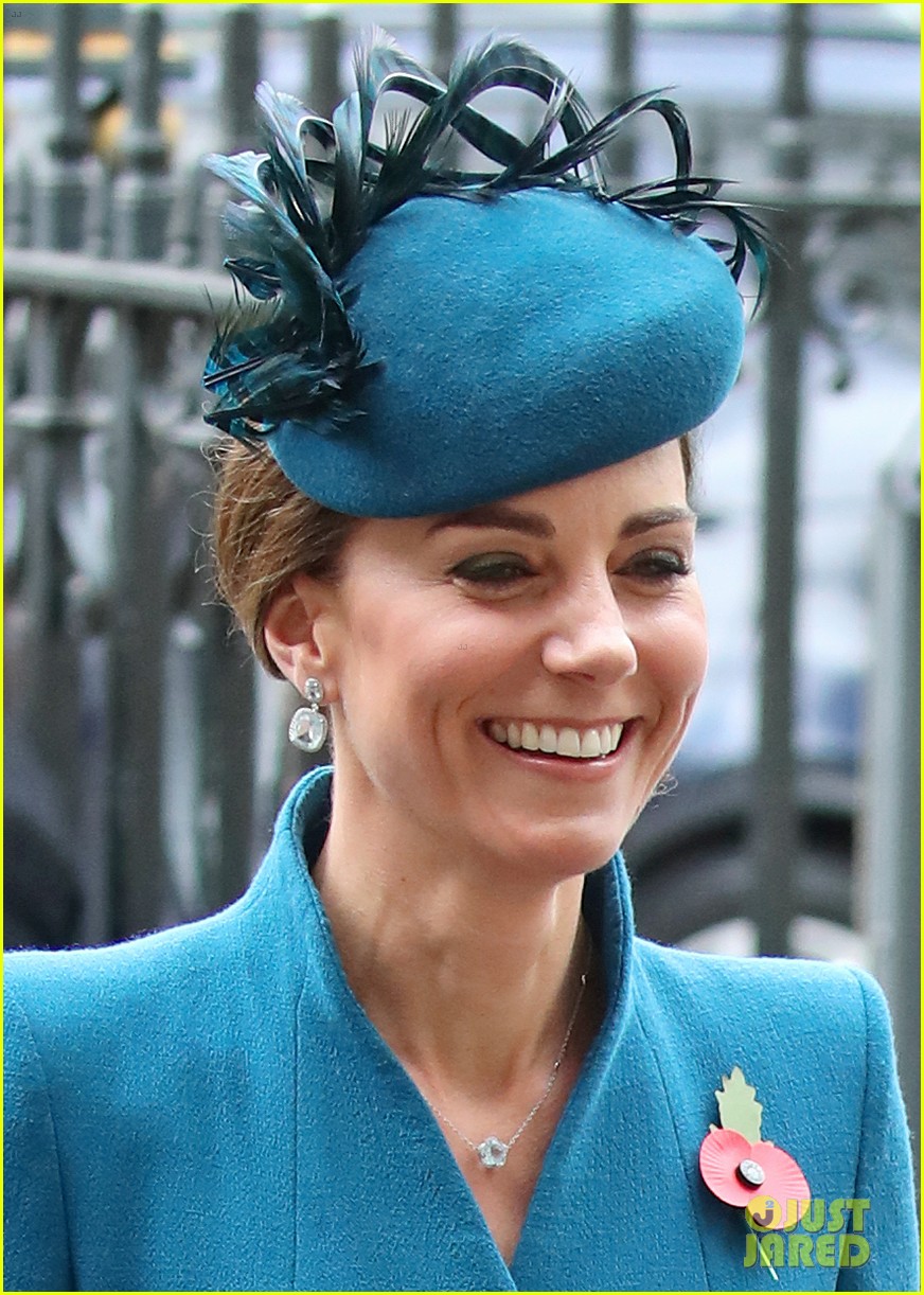 Kate Middleton & Prince Harry Share a Laugh Ahead of Anzac Day Service