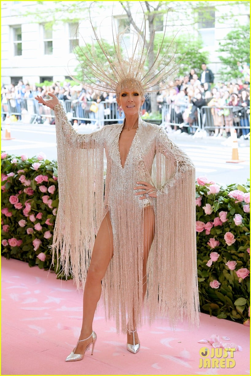 Celine Dion Makes a Grand Entrance for Her Second Met Gala Appearance