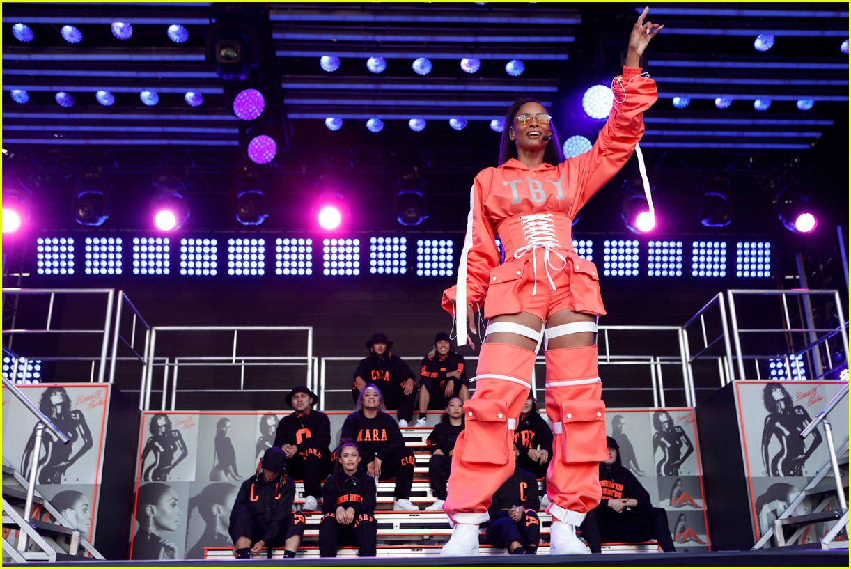 Ciara Asks Jimmy Kimmel to Twerk, Performs 'Thinkin Bout You' (Video