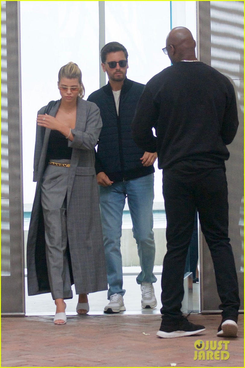 Scott Disick & Sofia Richie Couple Up for Beverly Hills Lunch Date