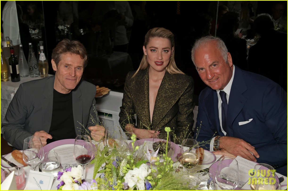Amber Heard Joins Famous Friends at Michael Kors