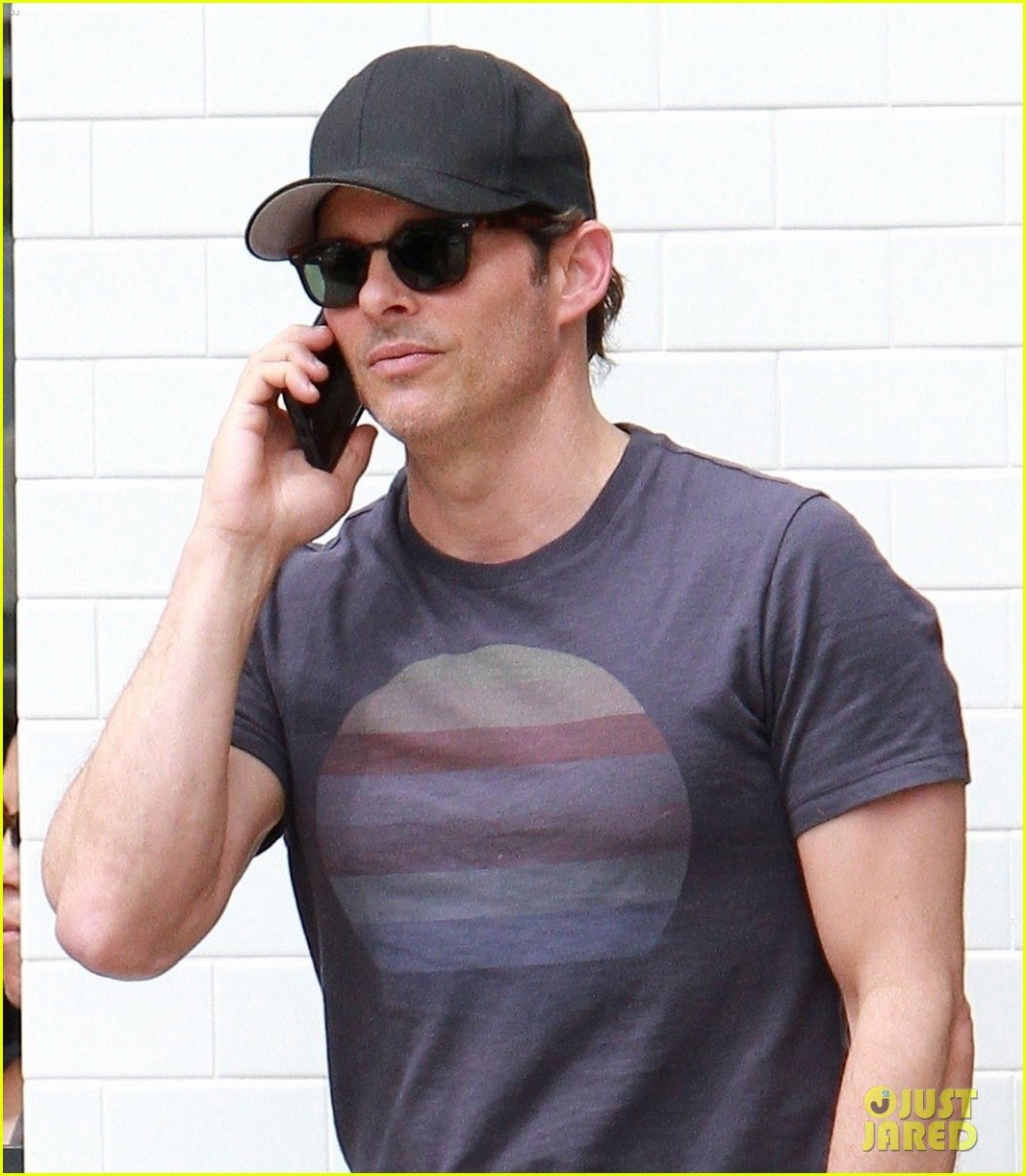 James Marsden & Girlfriend Edei Grab Lunch at Joan's on Third Photo