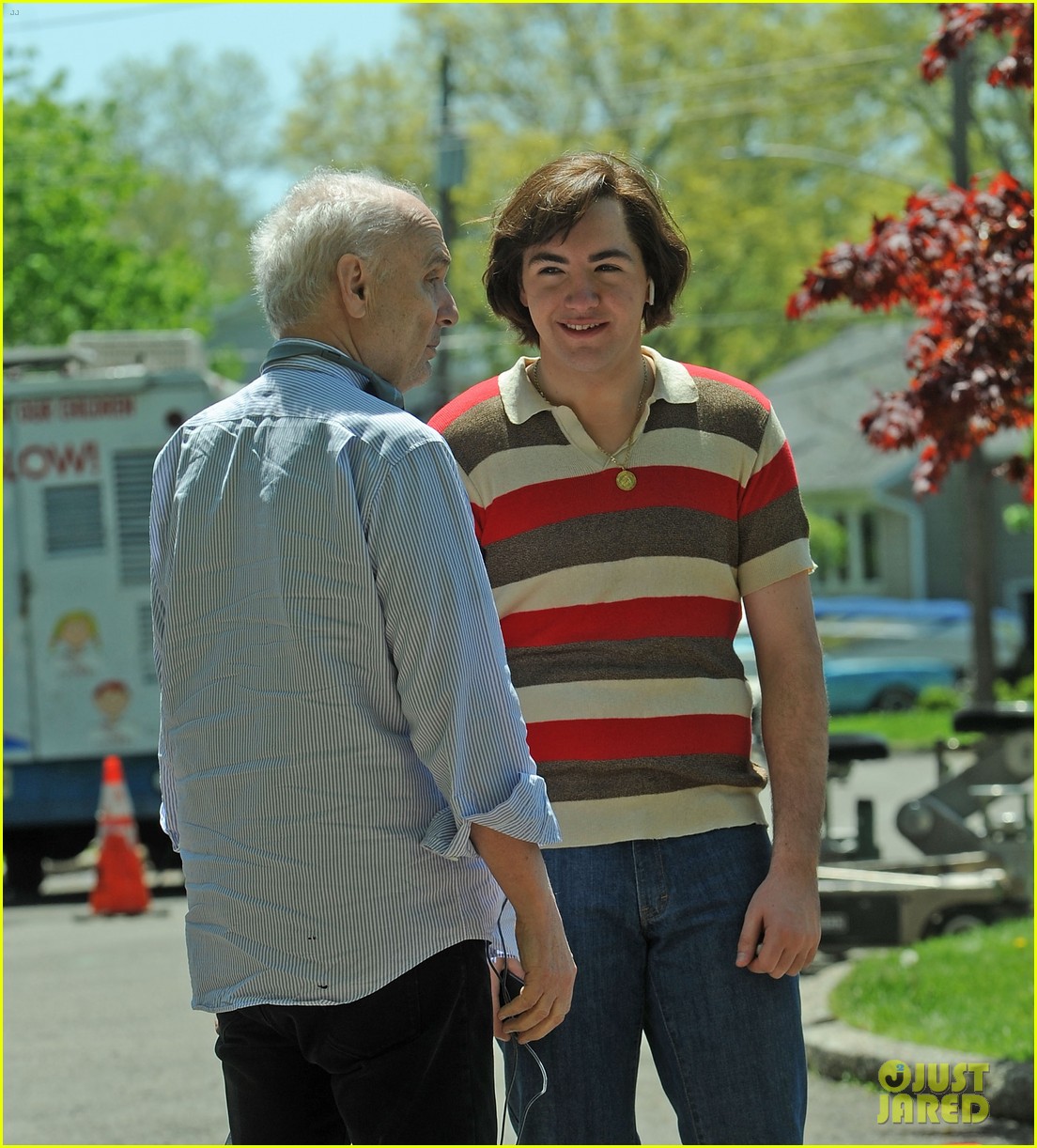 Michael Gandolfini is Spitting Image of Dad James Filming 'The Sopranos
