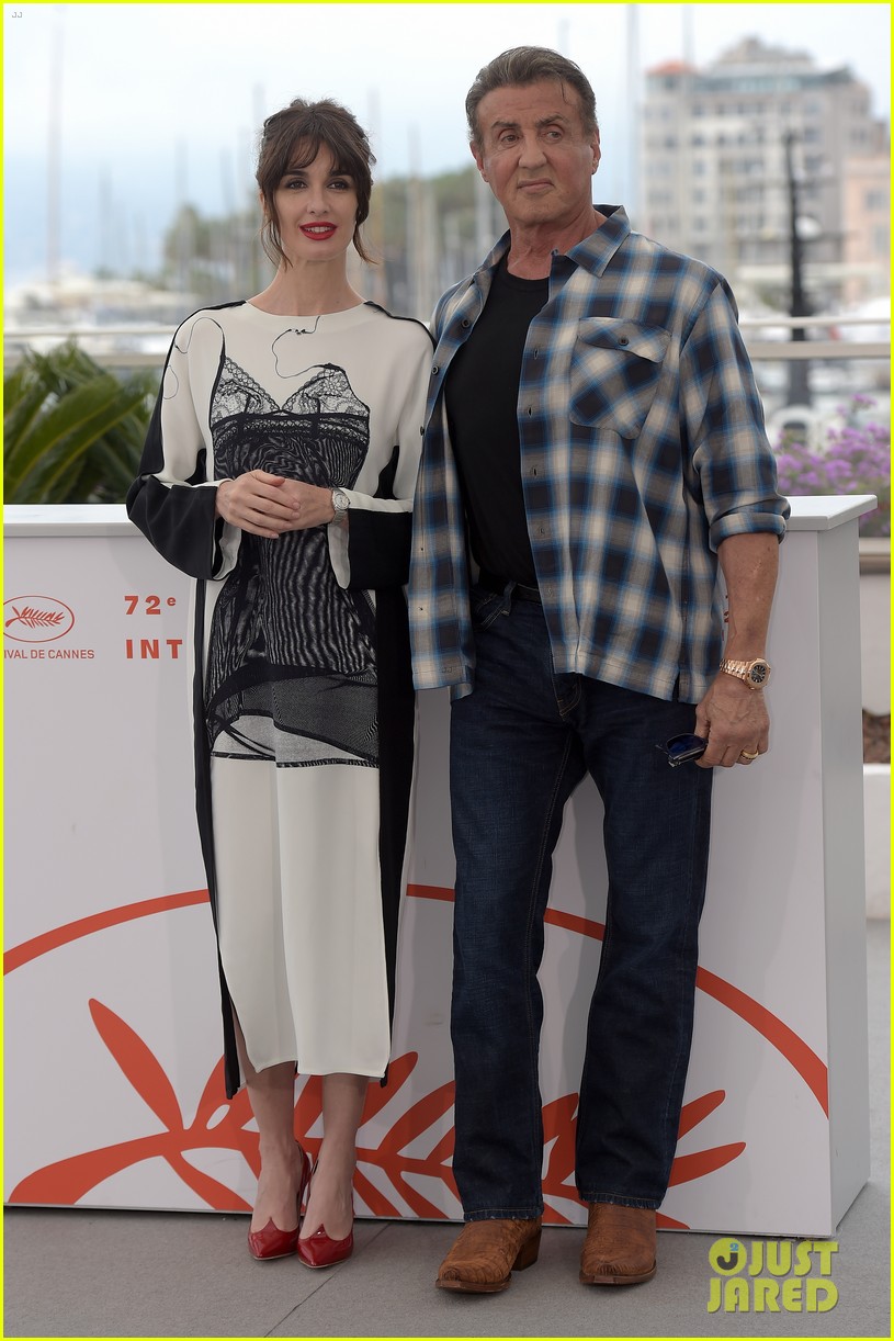 Sylvester Stallone's Wife & Daughter Join Him at 'Rambo' Cannes
